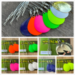 2 Pack Heavy Gauge Jig / Beetle Spins ~ Assorted Colours
