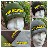 Whacked Lures Australia - Embroidered Skull Cap Beanies