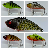 70mm / 20g Western Lures Hard Vibe (Hand Painted)