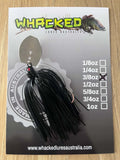3/8oz Pro Series Chatterbait ~ BLACK