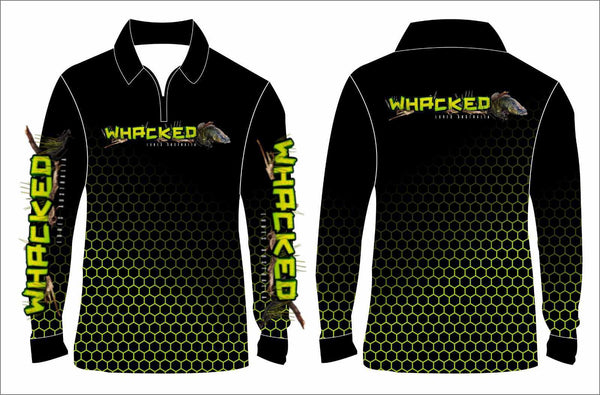 Whacked Lures Long Sleeved Fishing Shirt - Assorted Sizes Available