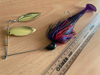 1oz 'Goliath' Thumper Spinnerbait ~ 30cm Profile / 18cm Thumper Trailer