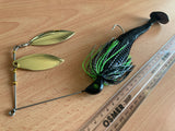 1oz 'Goliath' Thumper Spinnerbait ~ 30cm Profile / 18cm Thumper Trailer