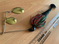 1oz 'Goliath' Thumper Spinnerbait ~ 30cm Profile / 18cm Thumper Trailer