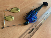 1oz 'Goliath' Thumper Spinnerbait ~ 30cm Profile / 18cm Thumper Trailer