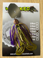 1/2oz Toad CHATTERBAIT ~ PURPLE WASABI