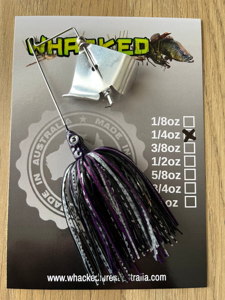 1/4oz 'Bass Basher' Buzzbait ~ PHANTOM PURPLE