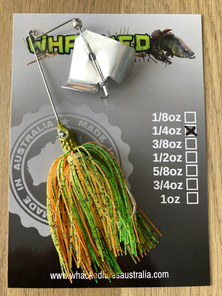 1/4oz 'Bass Basher' Buzzbait ~ NATURAL CITRUS