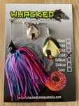 1/2oz Spinnerbait ~ GOTHIKA ~ Grub Trailer (Mixed Blades)