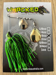 3/8oz Compact Spinnerbait ~ GOBLIN GREEN