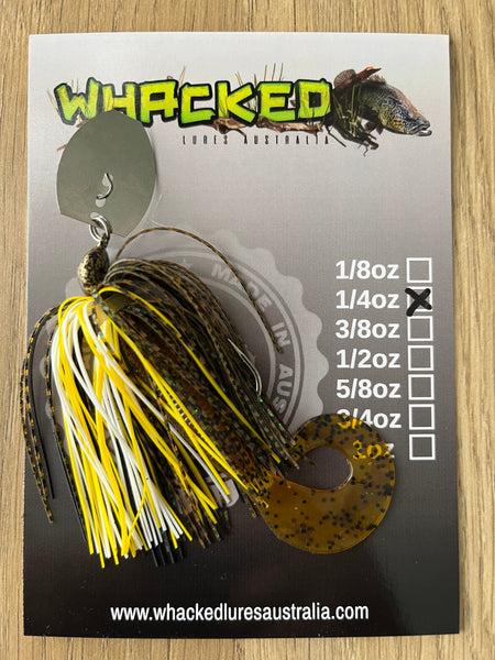 1/4oz Chatterbait ~ MUZZA ~ Grub Trailer