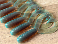 RICK'S FISH ON - 3" / 8cm Twin Tail Grubs