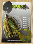 3/4oz CHATTERBAIT ~ GREMLIN GREEN ~ Grub Trailer
