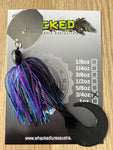 3/4oz CHATTERBAIT ~ BRUISER ~ Grub Trailer