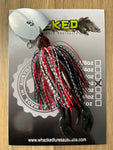 1/2oz Yabby CHATTERBAIT ~ PHANTOM RED