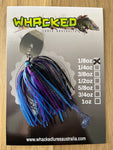 1/8oz Chatterbait ~ BRUISER ~ Paddle Worm Trailer