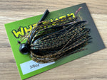 3/8oz WHACKED FOOTBALL JIG - GUPPY GREEN