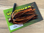 3/8oz WHACKED FOOTBALL JIG - RUSTIC ORANGE