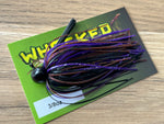 3/8oz WHACKED FOOTBALL JIG - NIGHT SKY PURPLE