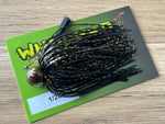 1/2oz WHACKED FOOTBALL JIG ~ GOLD BASS