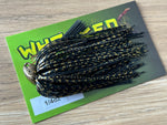 1/4oz WHACKED BRUSH HEAD JIG ~ GOLD BASS