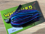 3/8oz WHACKED POISON TAIL JIG ~ BRUISER