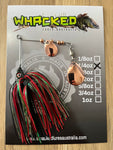 1/4oz Spinnerbait ~ NATURAL PERCH (Copper Blades)