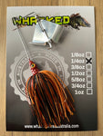 1/4oz 'Bass Basher' Buzzbait ~ RUSTIC ORANGE