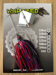 1/4oz 'Bass Basher' Buzzbait ~ EVIL PURPLE
