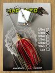 1/4oz 'Bass Basher' Buzzbait ~ WOUNDED BLACK & GOLD