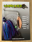 5/8oz Compact Single Willow Blade Spinnerbait ~ BRUISER ~ Stinger Hook
