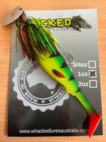 1oz CHATTERBAIT ~ 20cm Pro Shad Trailer + Stinger Hook