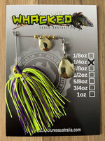 1/4oz Spinnerbait ~ BAHAMA (Gold Blades)