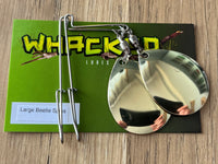 2 Pack Heavy Gauge Jig / Beetle Spins ~ Assorted Colours