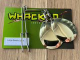 2 Pack Heavy Gauge Jig / Beetle Spins ~ Assorted Colours