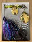 5/8oz 'Invader' Blade Spinnerbait ~ BRUISER ~ Grub Trailer