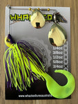 3/4oz Spinnerbait ~ BAHAMA ~ Grub Trailer (Gold Blades)