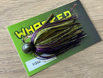 1/2oz WHACKED FOOTBALL JIG ~ WASABI PURPLE