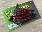 1/2oz WHACKED FOOTBALL JIG ~ NATURAL PERCH