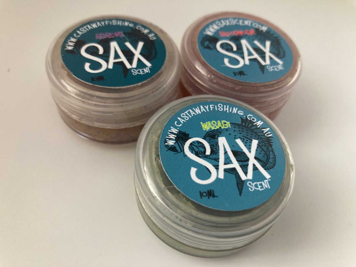 10ml SAX SCENT Tub Whacked Lures Australia