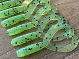 RICK'S FISH ON - 3" / 8cm Twin Tail Grubs
