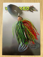 1/2oz Toad CHATTERBAIT ~ REDFIN GREEN