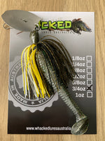 3/4oz CHATTERBAIT ~ MUZZA ~ Paddle Tail Trailer