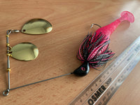 1oz 'Goliath' Thumper Spinnerbait ~ 30cm Profile / 18cm Thumper Trailer