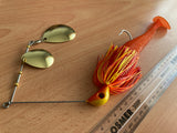 1oz 'Goliath' Thumper Spinnerbait ~ 30cm Profile / 18cm Thumper Trailer