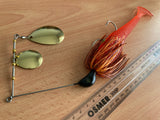 1oz 'Goliath' Thumper Spinnerbait ~ 30cm Profile / 18cm Thumper Trailer