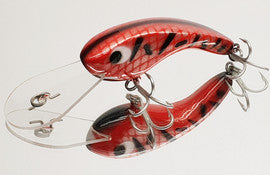 JD EDDY LURES - 80mm Dam Buster - RED DEVIL