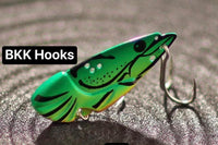 45mm / 9g Shrimpy Blade with Double BKK Hooks - LIME