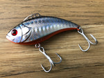 6.5cm / 13gm Hard Vibe Lure ~ SILVER MULLET